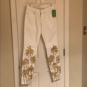 Lilly Pulitzer South Ocean Skinny Jeans NWT